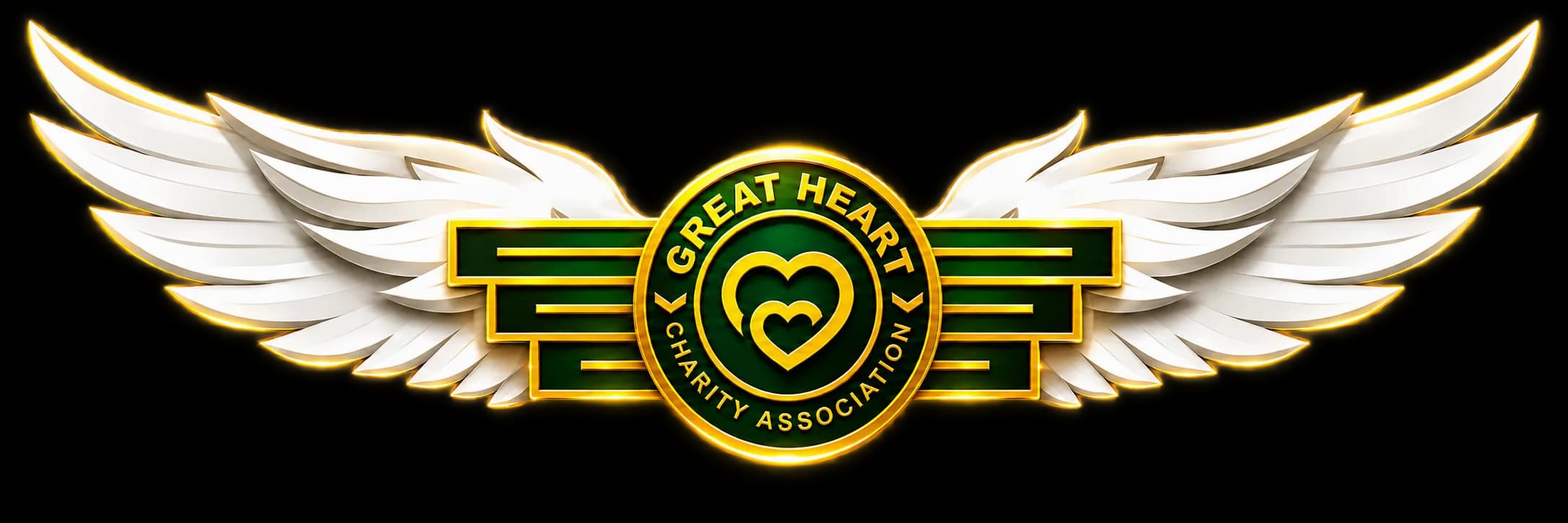 Great Heart Caring Angel badge