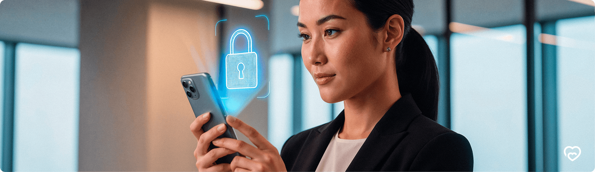 A privacy and data security illustration