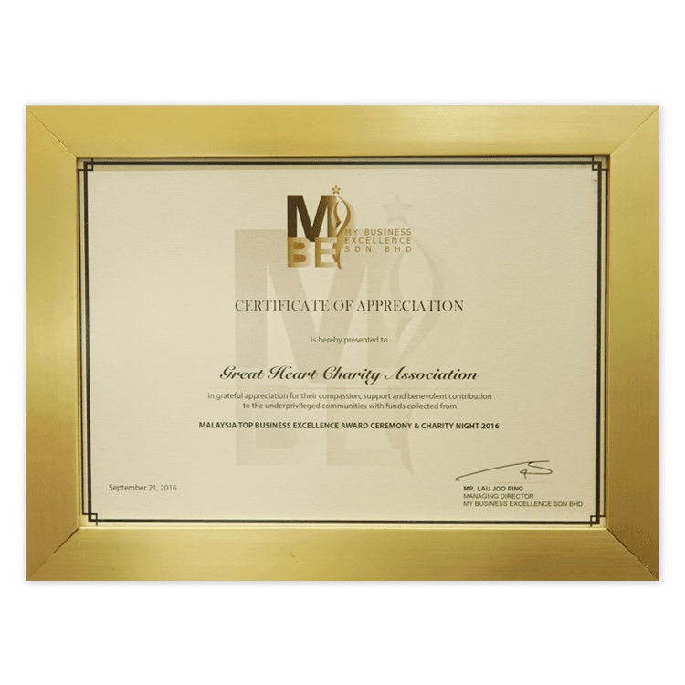 Top Business Excellence Award 2016 award
