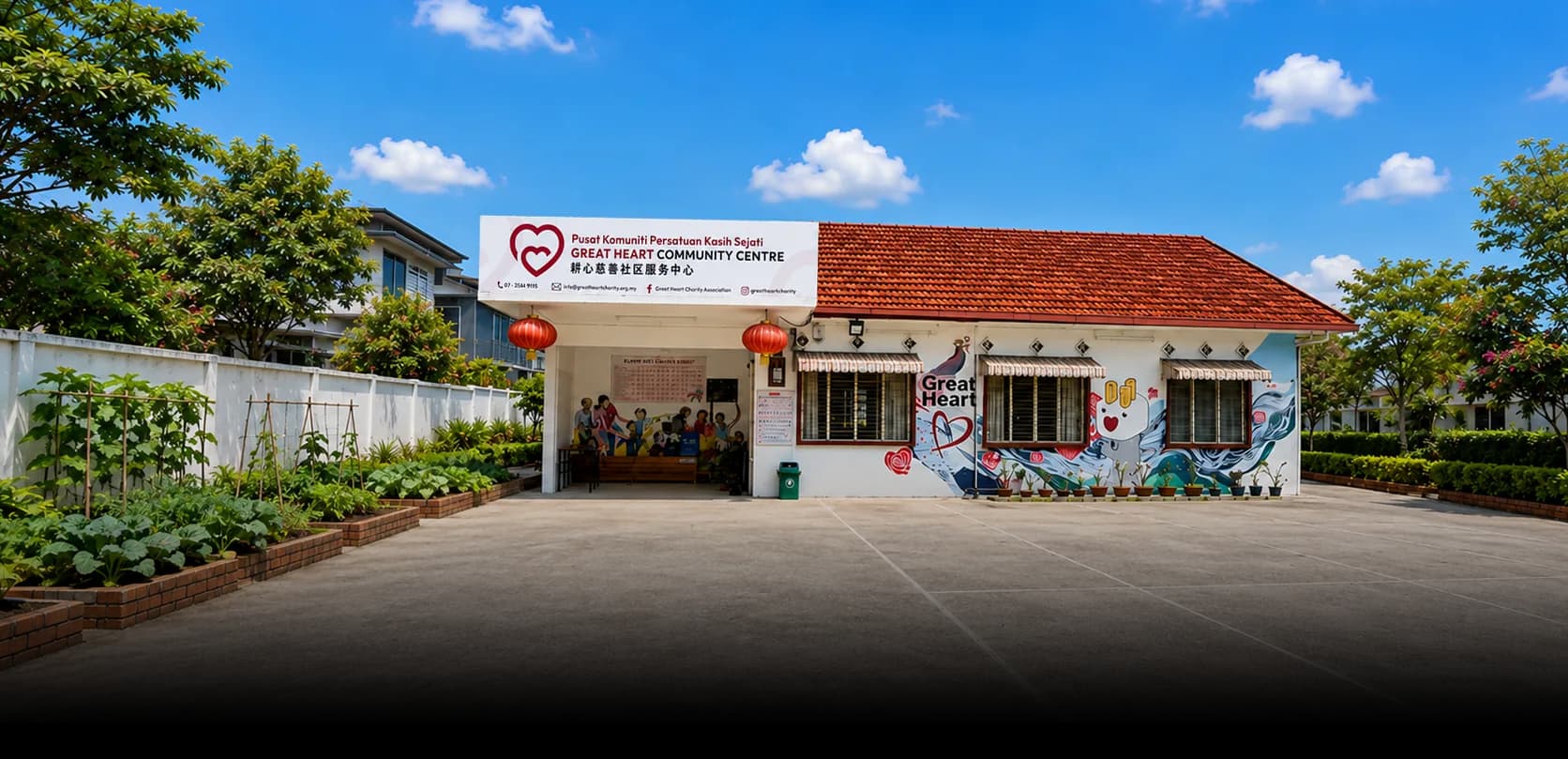 Great Heart Community Centre building in Klang